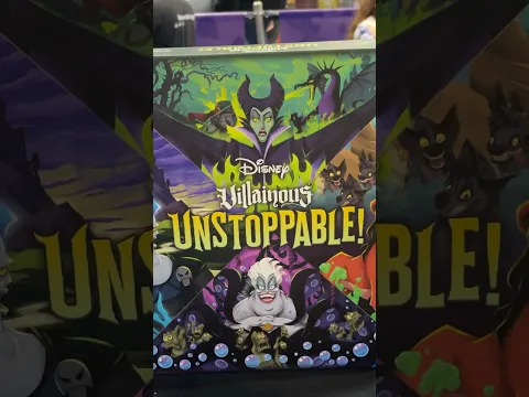 Disney Villainous Unstoppable! Review #rapidrecon #shorts #boardgamereview