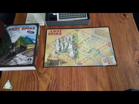 Columbia Games' The Last Spike unboxing - The Players Aid