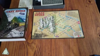 Columbia Games' The Last Spike unboxing - The Players Aid