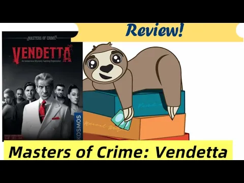 Masters of Crime: Vendetta |Board Game Review|