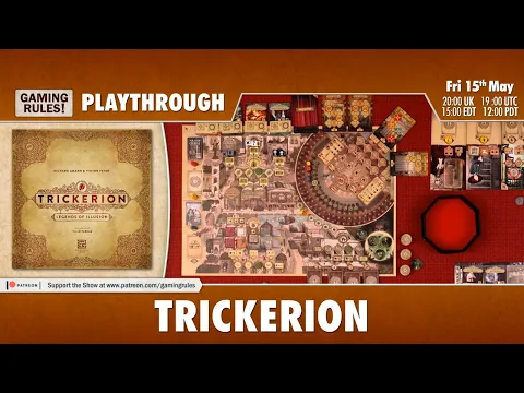 Trickerion - Playthrough video using Magicians Powers