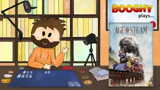 Booghy plays... Age of Steam(Balkans)(3p, Playthrough, Impressions)