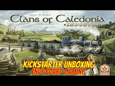 Clans of Caledonia: Industria Kickstarter Unboxing