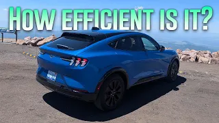 Ultimate EV Efficiency Test! Driving a Mach-E to the top of Pikes Peak!