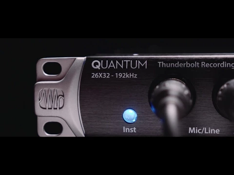 Product video thumbnail for PreSonus Quantum 26x32 Thunderbolt 2 24-Bit Audio MIDI Interface