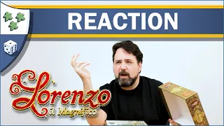 Nights Around a Table - Lorenzo il Magnifico Unboxing Reaction