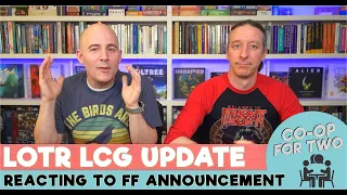 Reacting to LOTR LCG new core box announcement from Fantasy Flight