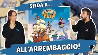 Captain Flip Partita Completa al Gioco da Tavolo per tutta la famiglia di pirati e tesori!