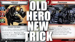 Venom Old Hero New Trick: Firepower Marvel Champions Live Replay