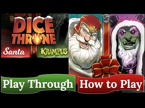 Dice Throne: Santa v. Krampus - How to Play & Play Through