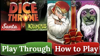 Dice Throne: Santa v. Krampus - How to Play & Play Through