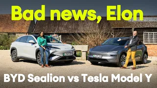 SHOOTOUT: 2025 TESLA MODEL Y vs BYD SEALION 7 vs: Has BYD built a better car?