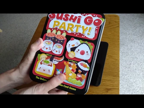 Sushi Go Party! How to play with the new ingredients and review