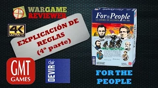 169.5.- For the People (GMT/Devir): control político, desgaste y fin de turno. [ULTRAHD 4K]