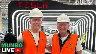 What Did Sandy & Cory See at Tesla's Giga Berlin Factory? Germany Trip Recap