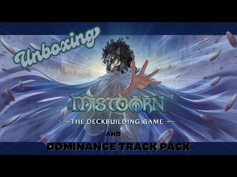 Unboxing the Mistborn Deckbuilding Game (and Dominance Track Pack)