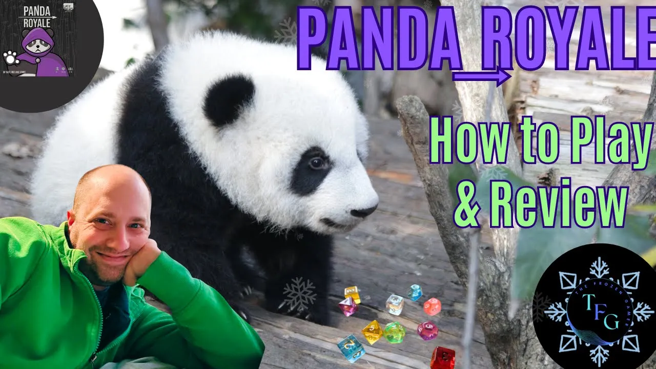 Panda Royale - Board Game Review and How to Play | Everyone Can Play with Pandas.