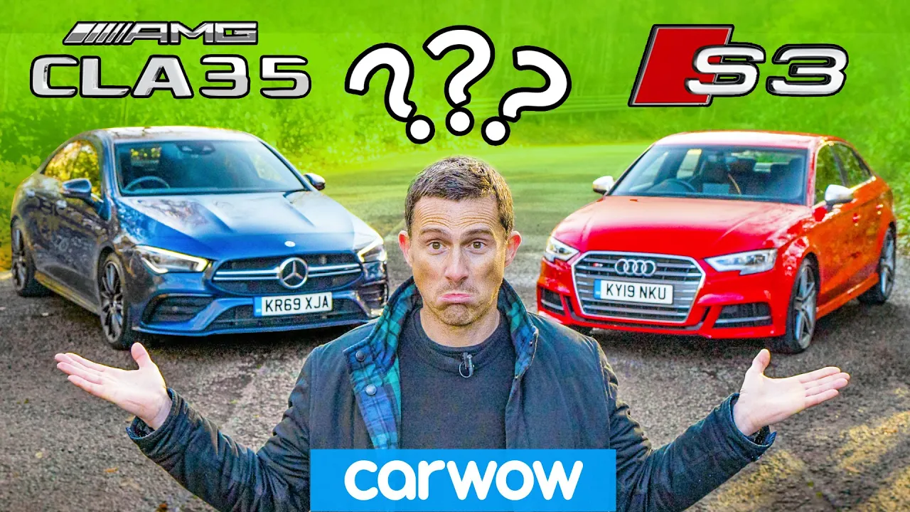 AMG CLA 35 vs Audi S3 - 0-60mph, driving, interior and exterior review.