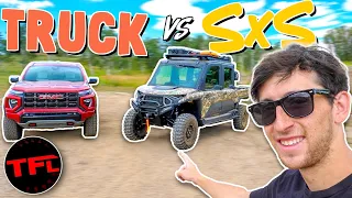 SHOCKER: This New Polaris Side-by-Side Costs MORE Than a Fully Loaded Pickup Truck...Let's Compare!