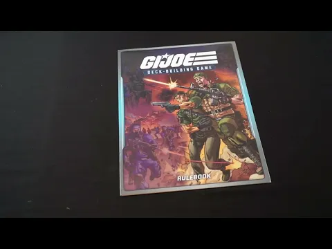 Unboxing GI Joe The Deck Building Game