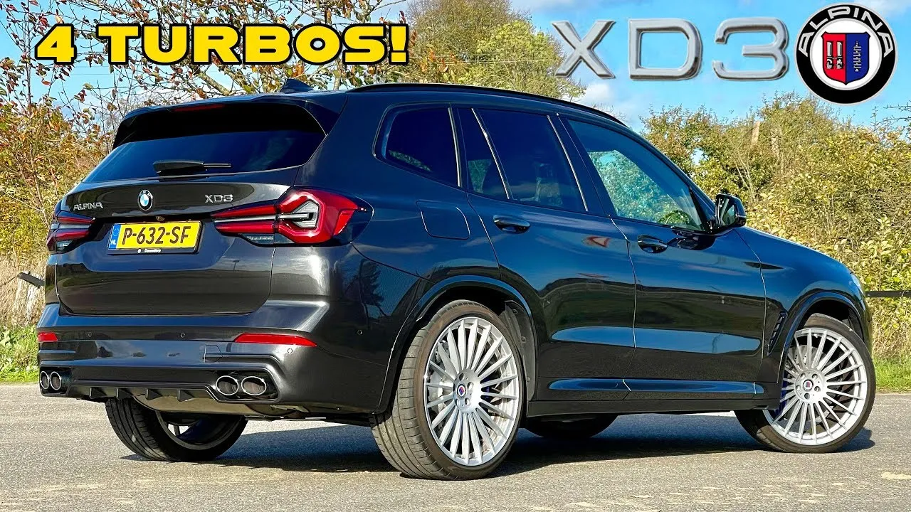 ALPINA XD3 is MADE for the GERMAN AUTOBAHN
