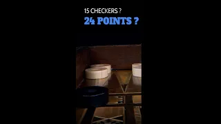 Why Does BACKGAMMON Have 24 Points and 15 Checkers?