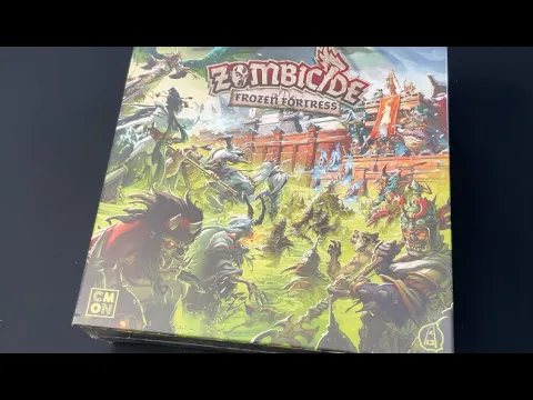 TDG: Zombicide: White Death - Frozen Fortress Kickstarter Box unboxing with Ray