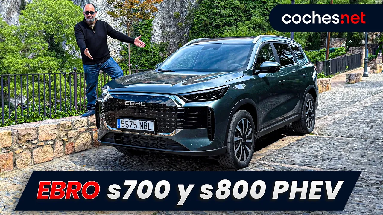 Ebro s700 PHEV y s800 PHEV híbridos enchufables | Primera prueba / Review en español | coches.net