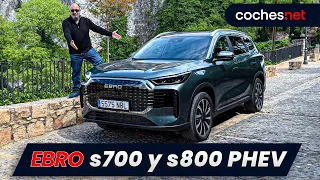 Ebro s700 PHEV y s800 PHEV híbridos enchufables | Primera prueba / Review en español | coches.net