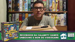 Recebidos da Calamity Games - Unboxing O Bom do Videogame | Casa NERD lol