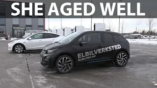 BMW i3 22 kWh degradation test after approx. 2000 cycles (7 years/175k km)