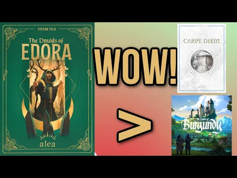 The Druids of Edora - Stefan Feld Design That Has Teeth!