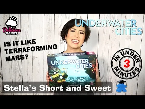 Underwater Cities Board Game - Stella's Short and Sweet