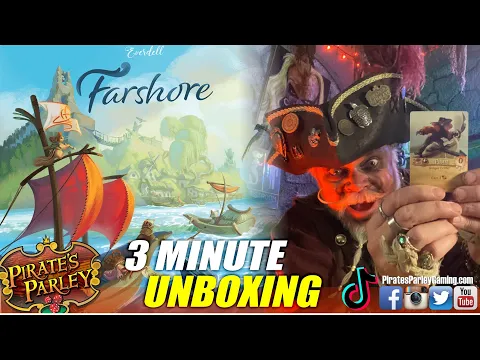 Everdell: FarShore Pirate UNBOXING!