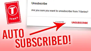 AUTO-SUBSCRIBED TO T-SERIES IN INDIA? Is It True? (answered) 🌐 TIMEWORKS NEWS