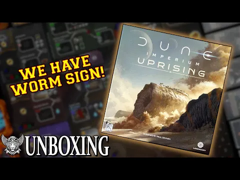 Dune Imperium Uprising Unboxing - Everything Inside the Box!
