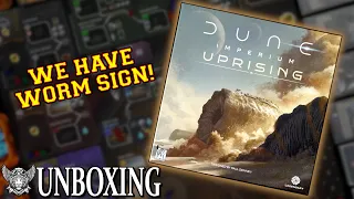 Dune Imperium Uprising Unboxing - Everything Inside the Box!