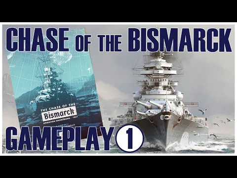 Chase of the Bismarck Gameplay | Vuca Simulations Sims | Wargame Historical Game | World War 2