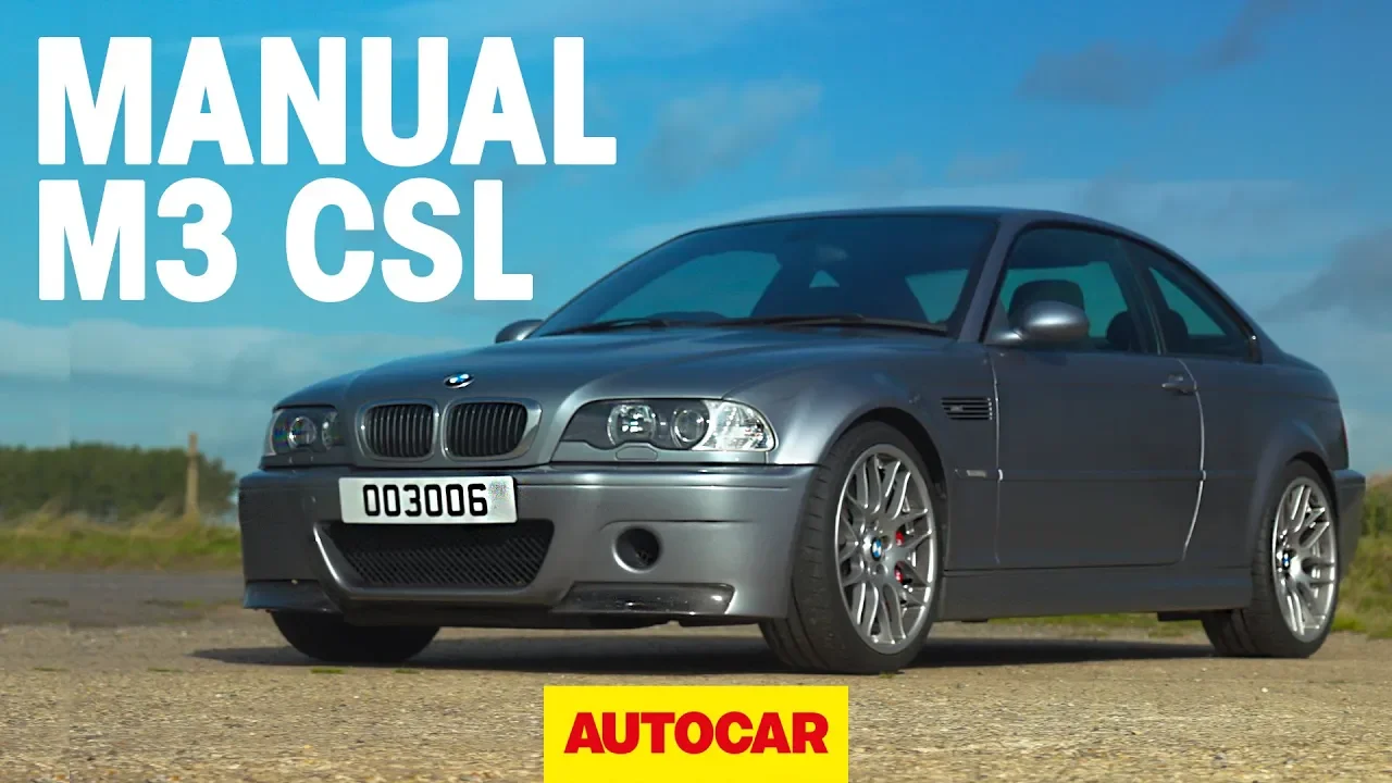 BMW M3 CSL with MANUAL GEARBOX review | BMW's greatest M car? | Autocar