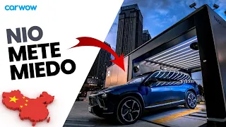 COCHE ELÉCTRICO DE 15.000€ y CAMBIO DE BATERÍAS EN 3 MINUTOS: NIO METE MIEDO
