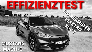 Ford Mustang Mach E AWD im Effizienztest. Wie ist der Stadtverbrauch?