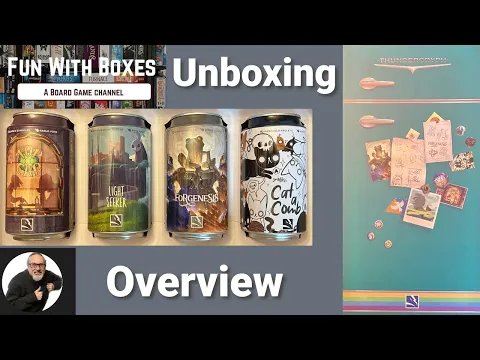 Soda Pop Fridge Collection from Thundergryph Games | Cat-a-Comb, Light Seeker, Forgenesis, & Top Cap