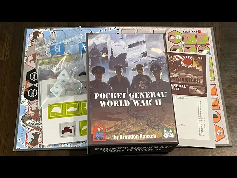 Pocket General World War II - Unboxing