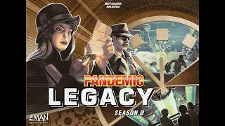 Pandemic Legacy Season 0 Board Game Unboxing