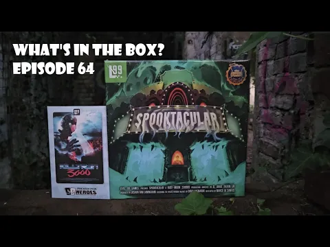 What's In the box? Ep64 Spooktacular Unboxing - Kickstarter delivery Direct to VHS pledge level