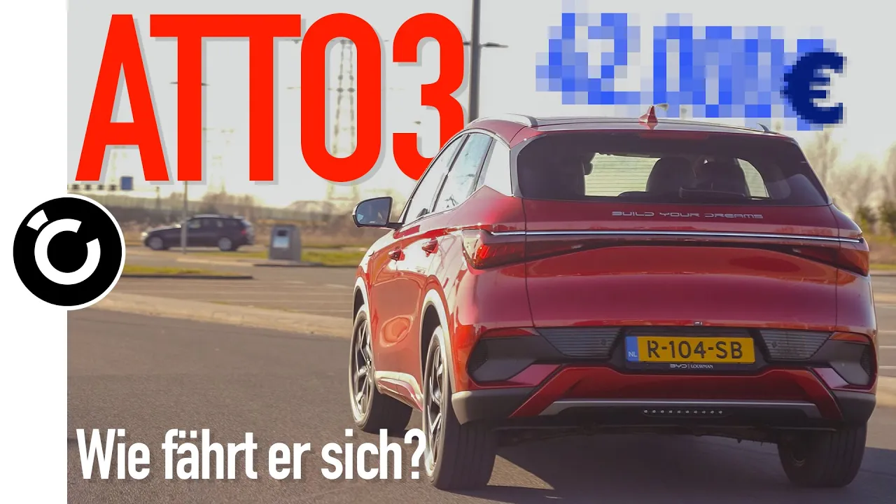 BYD Atto 3 erste Fahrt - DIE Überraschung aus China!