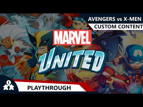 Marvel United | Avengers vs X-Men | with Steve & Kim