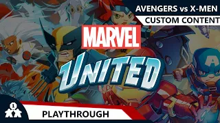 Marvel United | Avengers vs X-Men | with Steve & Kim