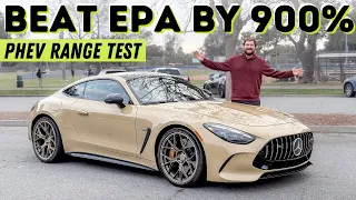 This Car Has 1 Mile Of Rated Electric Range! Mercedes AMG GT63 PHEV Smokes EPA Rating