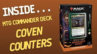 Inside...Commander Deck: Coven Counters Magic The Gathering (4K60fps)